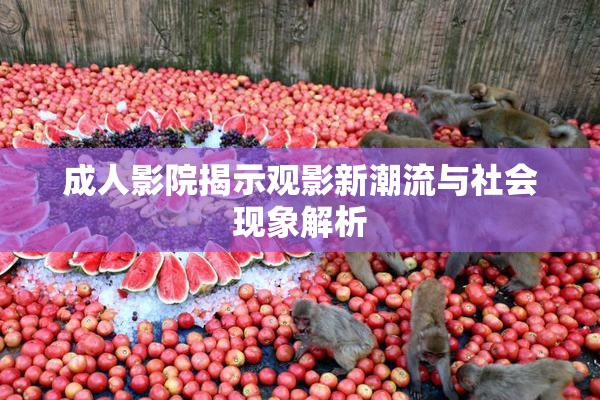 成人影院揭示观影新潮流与社会现象解析