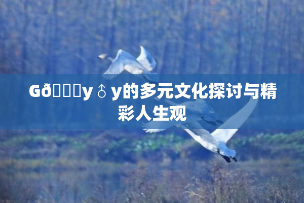G🈚y♂y的多元文化探讨与精彩人生观