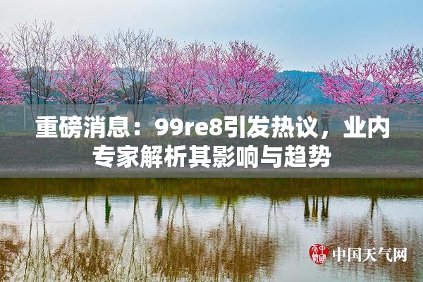 重磅消息：99re8引发热议，业内专家解析其影响与趋势