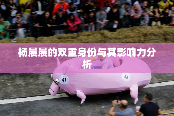 杨晨晨的双重身份与其影响力分析