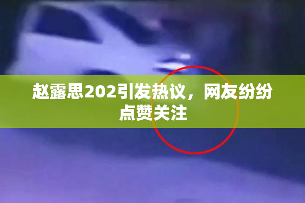 赵露思202引发热议，网友纷纷点赞关注