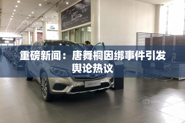重磅新闻：唐舞桐因绑事件引发舆论热议
