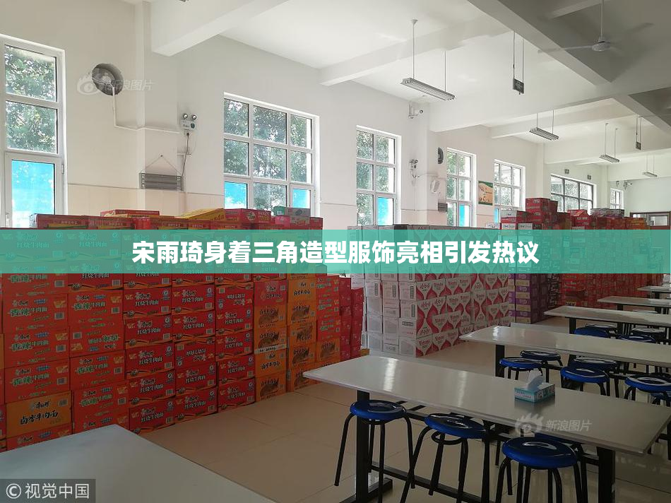 宋雨琦身着三角造型服饰亮相引发热议