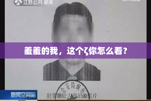 羞羞的我，这个ζ你怎么看？