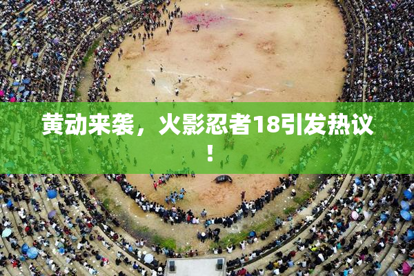黄动来袭，火影忍者18引发热议！