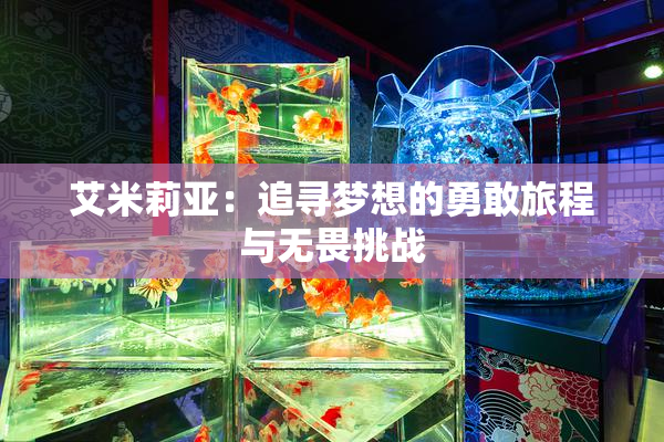 艾米莉亚：追寻梦想的勇敢旅程与无畏挑战