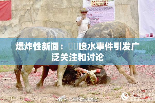 爆炸性新闻：❌‌喷水事件引发广泛关注和讨论