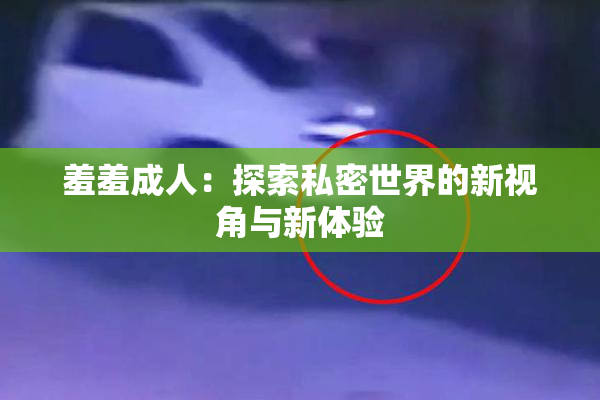 羞羞成人：探索私密世界的新视角与新体验