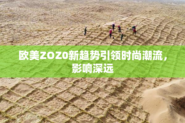 欧美ZOZ0新趋势引领时尚潮流，影响深远