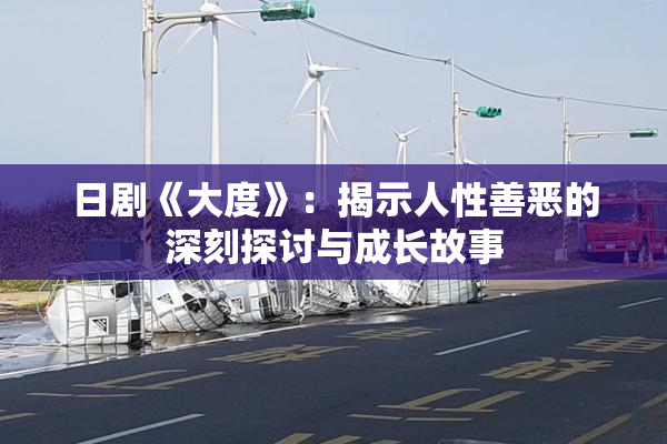 日剧《大度》：揭示人性善恶的深刻探讨与成长故事