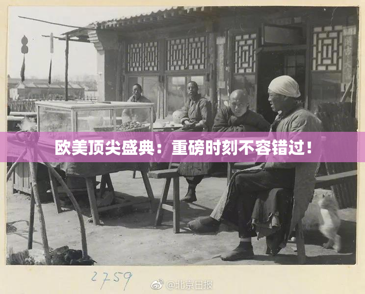 欧美顶尖盛典：重磅时刻不容错过！
