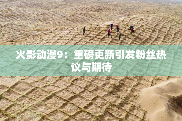 火影动漫9：重磅更新引发粉丝热议与期待