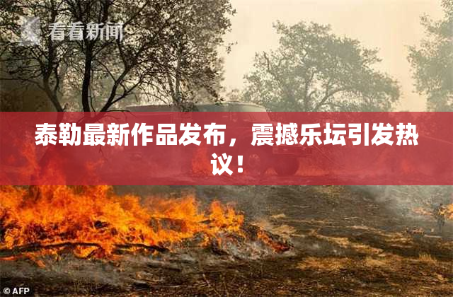 泰勒最新作品发布，震撼乐坛引发热议！