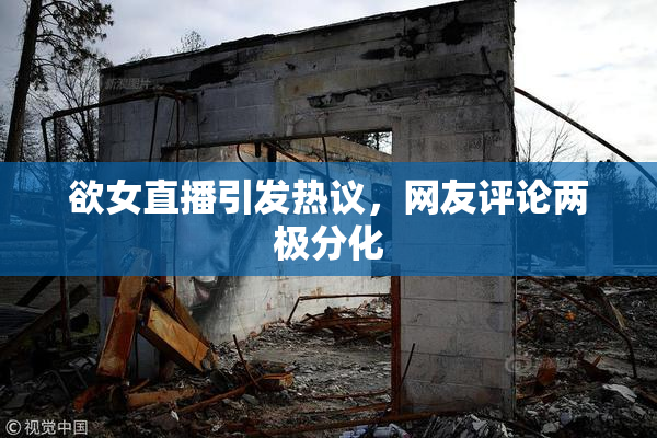 欲女直播引发热议，网友评论两极分化