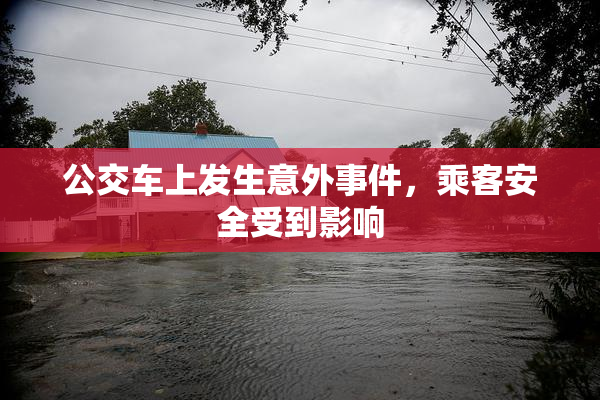 公交车上发生意外事件，乘客安全受到影响