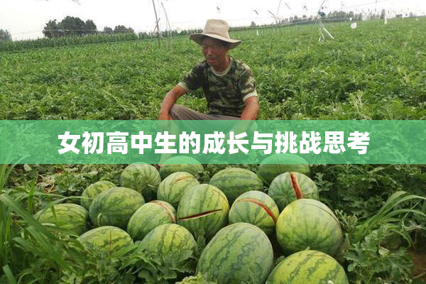 女初高中生的成长与挑战思考