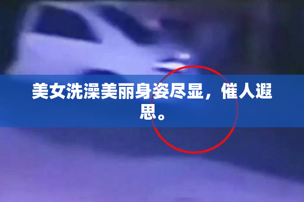 美女洗澡美丽身姿尽显，催人遐思。