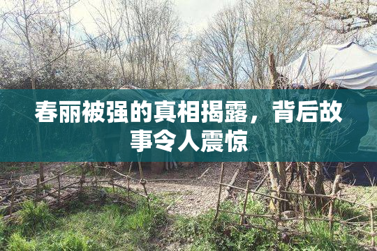 春丽被强的真相揭露，背后故事令人震惊
