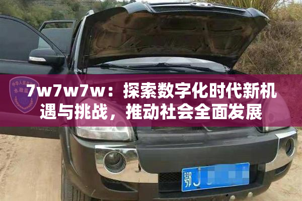 7w7w7w：探索数字化时代新机遇与挑战，推动社会全面发展