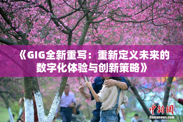 《GIG全新重写：重新定义未来的数字化体验与创新策略》