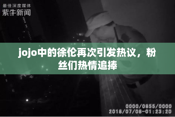jojo中的徐伦再次引发热议，粉丝们热情追捧