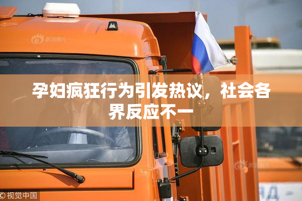 孕妇疯狂行为引发热议，社会各界反应不一