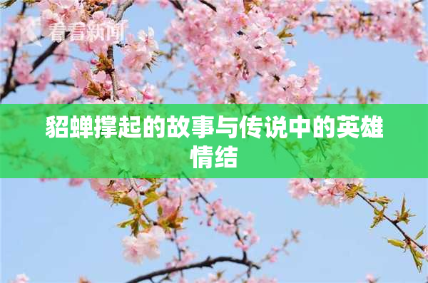 貂蝉撑起的故事与传说中的英雄情结