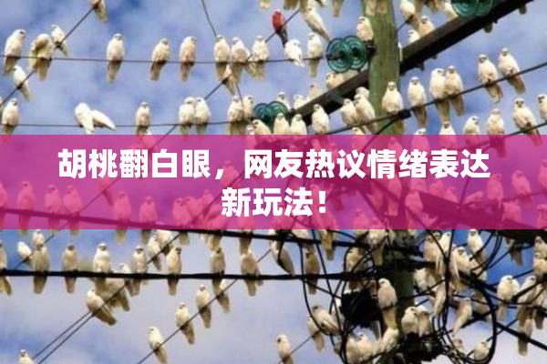 胡桃翻白眼，网友热议情绪表达新玩法！