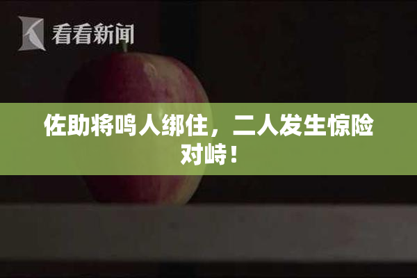 佐助将鸣人绑住，二人发生惊险对峙！