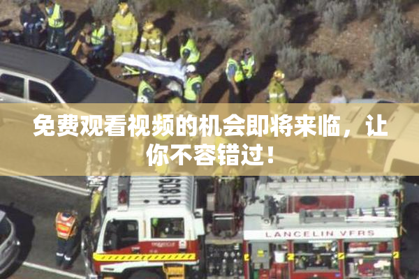 免费观看视频的机会即将来临，让你不容错过！