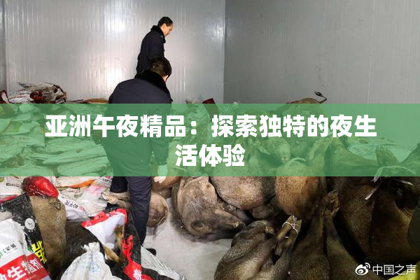 亚洲午夜精品：探索独特的夜生活体验