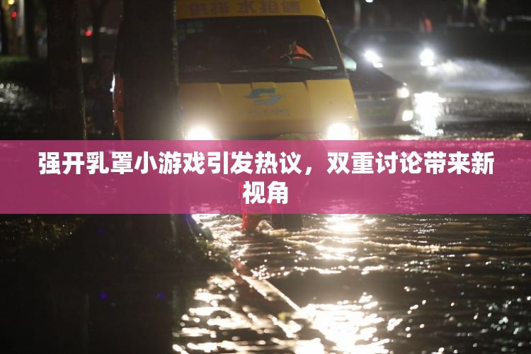 强开乳罩小游戏引发热议，双重讨论带来新视角