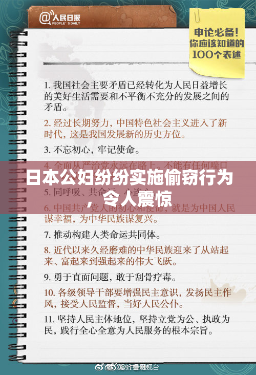 日本公妇纷纷实施偷窃行为，令人震惊