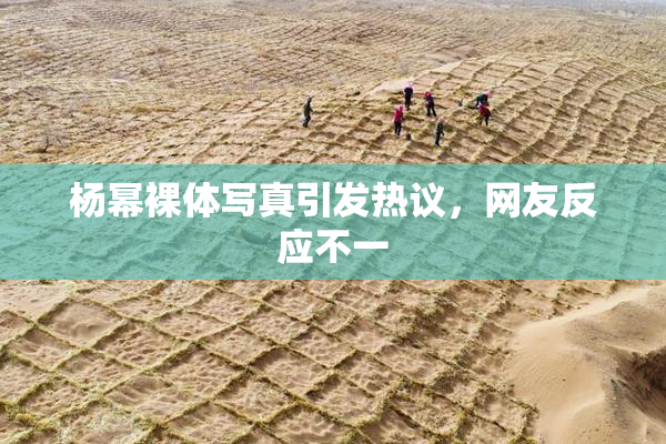 杨幂裸体写真引发热议，网友反应不一