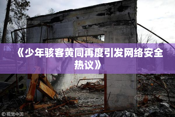 《少年骇客黄同再度引发网络安全热议》