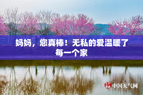 妈妈，您真棒！无私的爱温暖了每一个家