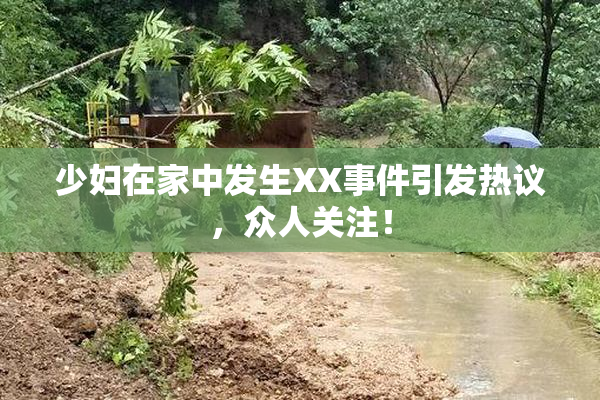 少妇在家中发生XX事件引发热议，众人关注！