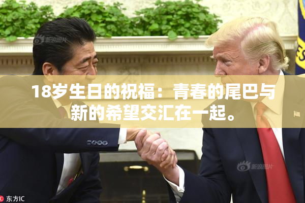 18岁生日的祝福：青春的尾巴与新的希望交汇在一起。