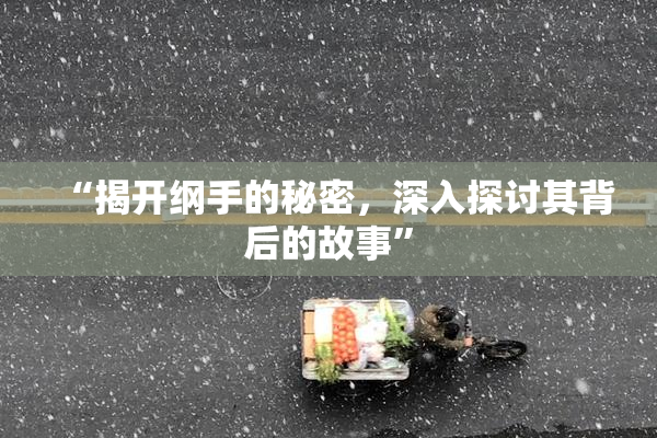 “揭开纲手的秘密，深入探讨其背后的故事”