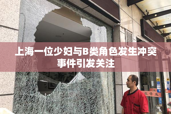 上海一位少妇与B类角色发生冲突事件引发关注