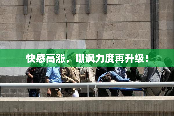 快感高涨，嘲讽力度再升级！