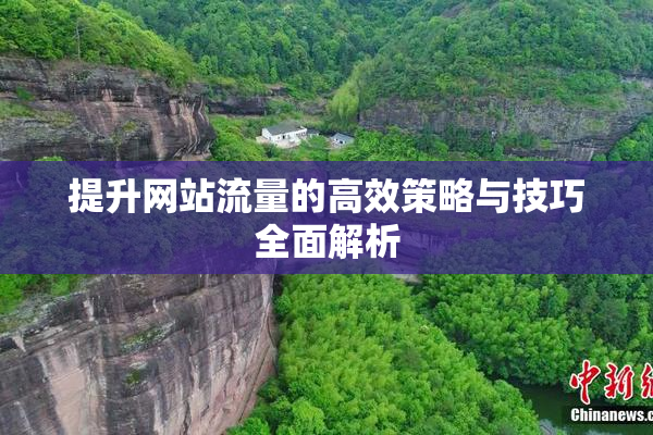 提升网站流量的高效策略与技巧全面解析