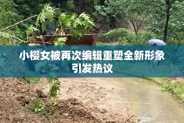 小樱女被再次编辑重塑全新形象引发热议