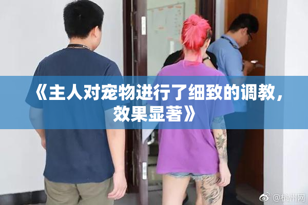 《主人对宠物进行了细致的调教，效果显著》