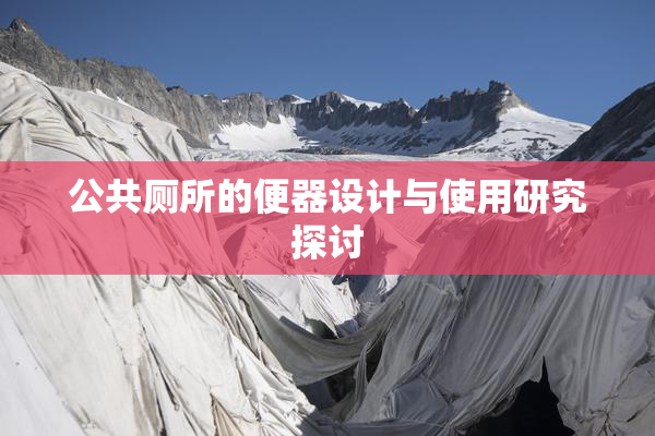 公共厕所的便器设计与使用研究探讨