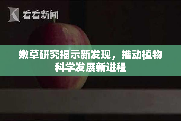 嫩草研究揭示新发现，推动植物科学发展新进程