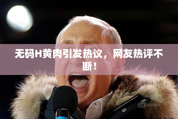 无码H黄肉引发热议，网友热评不断！