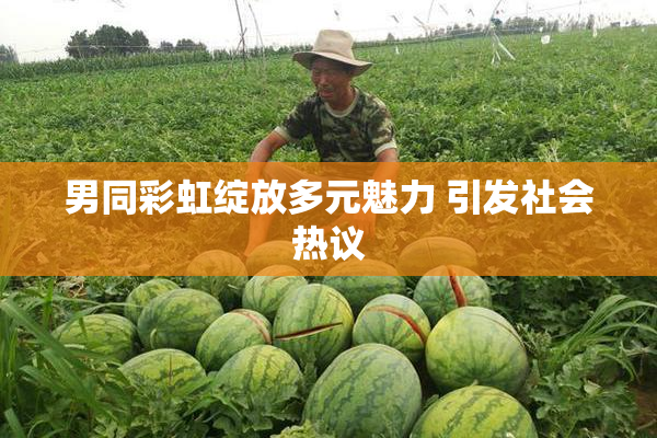 男同彩虹绽放多元魅力 引发社会热议