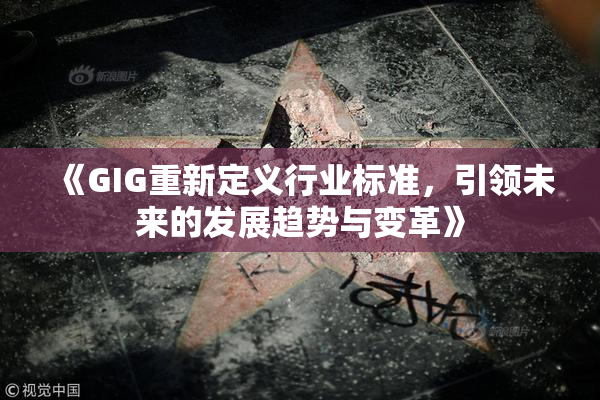 《GIG重新定义行业标准，引领未来的发展趋势与变革》