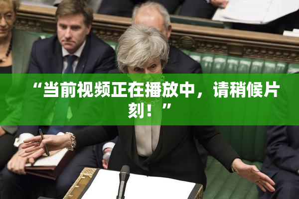 “当前视频正在播放中，请稍候片刻！”